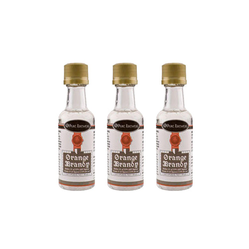 Orange Brandy Liqueur Essence Pack of 3 (50 ml | 1.69 oz)