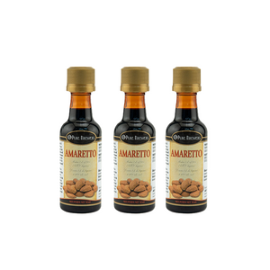 Amaretto Brandy Liqueur Essence Pack of 3 (50 ml | 1.69 oz)