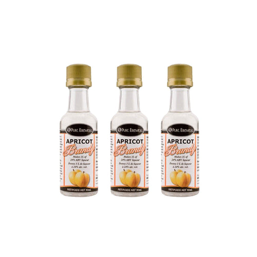 Apricot Brandy Liqueur Essence Pack of 3 (50 ml | 1.69 oz)