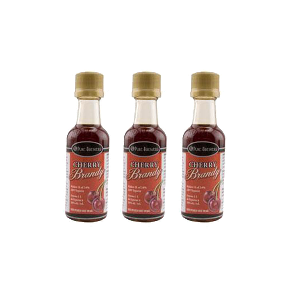 Cherry Brandy Liqueur Essence Pack of 3 (50 ml | 1.69 oz)