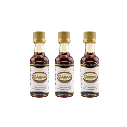 Cacao Liqueur Essence Pack of 3 (50 ml | 1.69 oz)