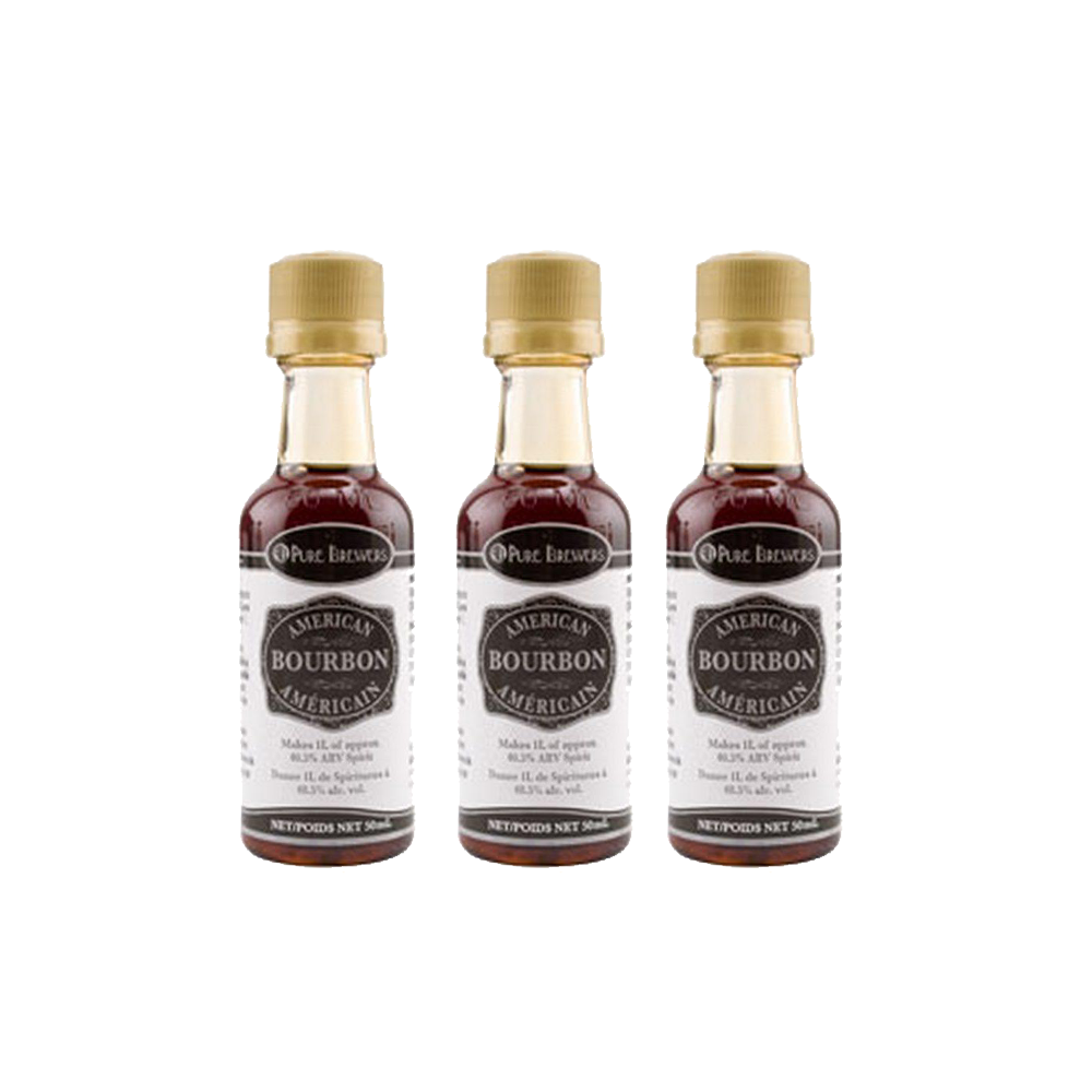 American Bourbon Essence Pack of 3 (50 ml | 1.69 oz)