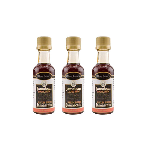 Jamaican Dark Rum Essence Pack of 3 (50 ml | 1.69 oz)