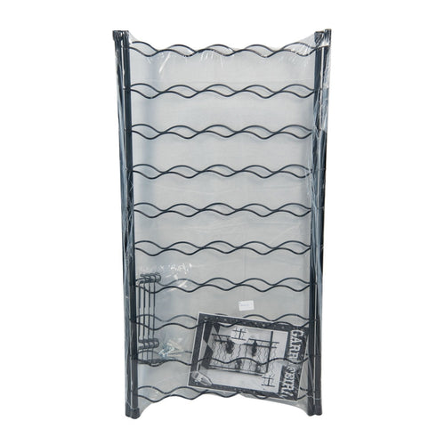 Wine Rack 50-Bottle Plastic Coated Steel