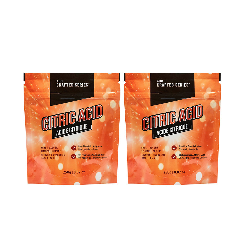 Citric Acid Pack of 2 (250 g | 8.82 oz)