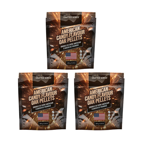 American Candy Flavour Oak Pellets 3 per Pack (100 gr | 3.52 oz)
