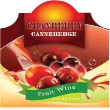 Cranberry Wine Label 30 per Pack ( 4 in x 6 in | 10 cm x 15 cm)