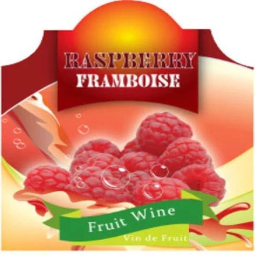 Raspberry Wine Label 30 per Pack ( 4 in x 6 in | 10 cm x 15 cm)