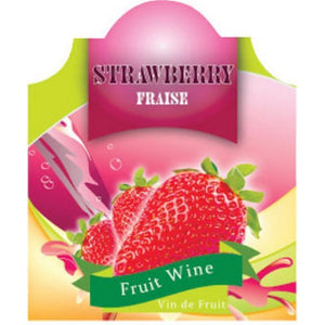 Strawberry Wine Label 30 per Pack ( 4 in x 6 in | 10 cm x 15 cm)