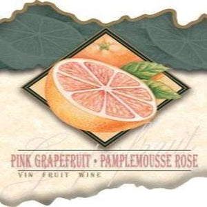 Pink Grapefruit Wine Label 30 per Pack ( 4 in x 6 in | 10 cm x 15 cm)