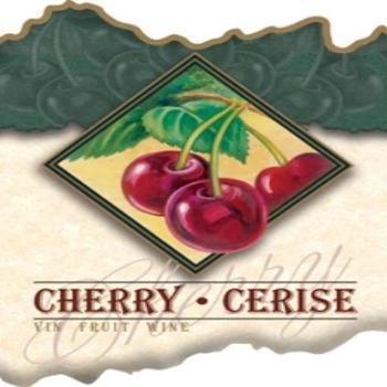 Cherry Wine Label 30 per Pack ( 4 in x 6 in | 10 cm x 15 cm)