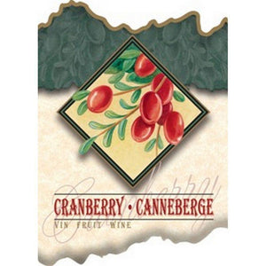 Cranberry Wine Label 30 per Pack ( 4 in x 6 in | 10 cm x 15 cm)