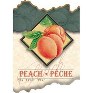 Peach Wine Label 30 per Pack ( 4 in x 6 in | 10 cm x 15 cm)