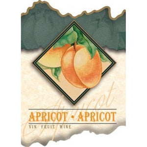 Apricot Wine Label 30 per Pack ( 4 in x 6 in | 10 cm x 15 cm)