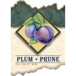 Plum Wine Label 30 per Pack ( 4 in x 6 in | 10 cm x 15 cm)