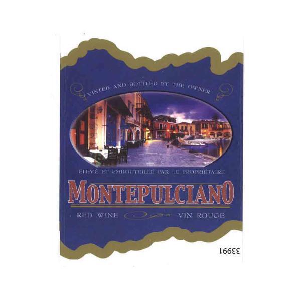 Montepulciano Wine Label 30 per Pack ( 4 in x 6 in | 10 cm x 15 cm)